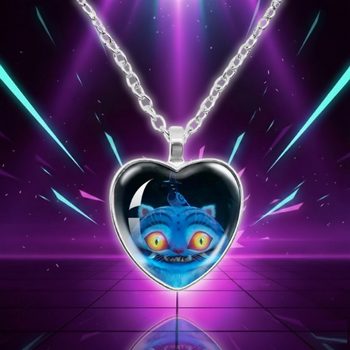 Collier KPop Demon Hunters Pendentif Coeur