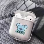 Coque Airpods BT21 Transparent