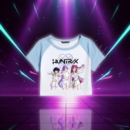 Crop T-shirt Huntrix Demon Hunters
