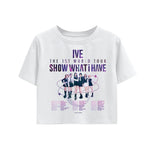 Crop T-shirt KPOP - Groupe IVE