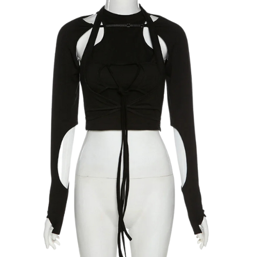 Crop Top Manches Longues - Chung Ha KPOP