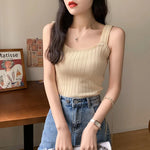 Débardeur Korean Couleur Unie