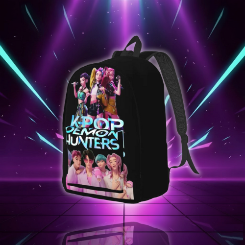 Delivery Boy Blue Black DERPY Tiger Backpack High School Hiking Travel Daypack Kpop Demon Hunters Laptop Canvas Bags Lightweight (Copie)