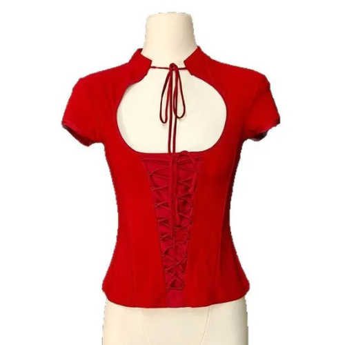 Haut Rouge Jennie - groupe BlackPink