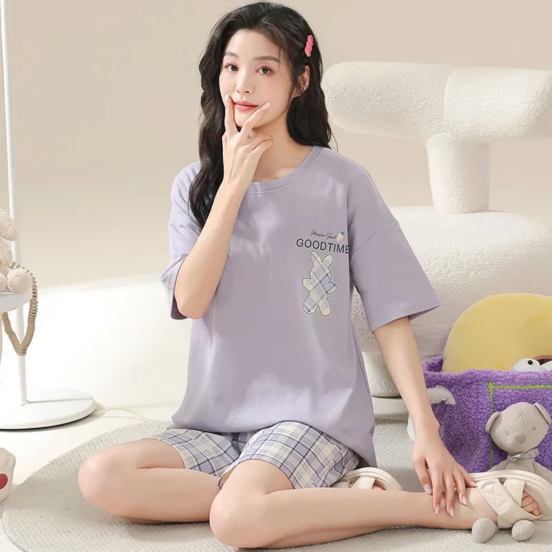 Ensemble Short Pyjama Korean
