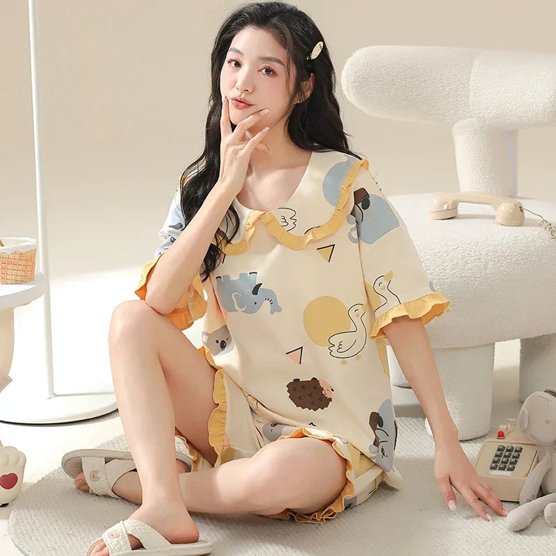 Ensemble Short Pyjama Korean