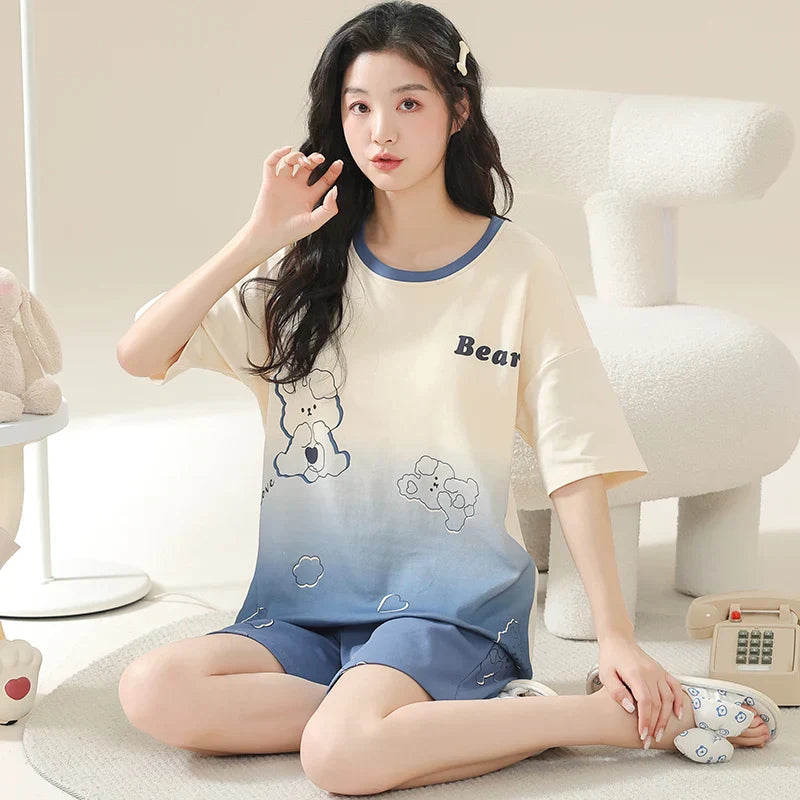 Ensemble Short Pyjama Korean