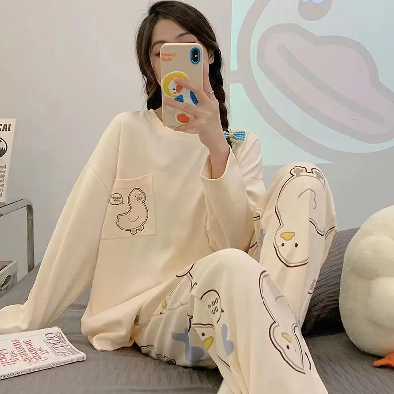 Ensemble de Pyjama Coréen Femme