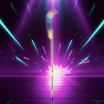 Epée Lunaire Courbée de Mira Huntrix Demon Hunters