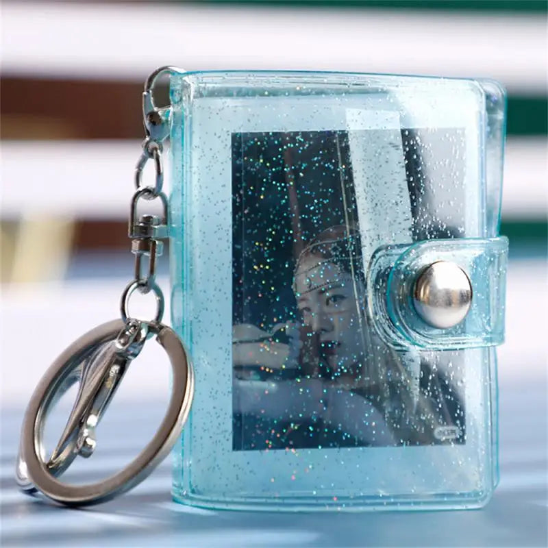 Etui de Rangement Photocards K-pop avec Porte-clé