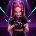 Fantasia Mira Gloves Cosplay Props Cartoon Demon Hunter of KPop Disfraz Costume Accessories Women Halloween Carnival Party Gifts