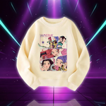 Funny O-Neck Hoodie Manga Kids Kpop Demon Hunters Children's Sweatshirt Cute Tiger Harajuku Hoody for Boys Girls