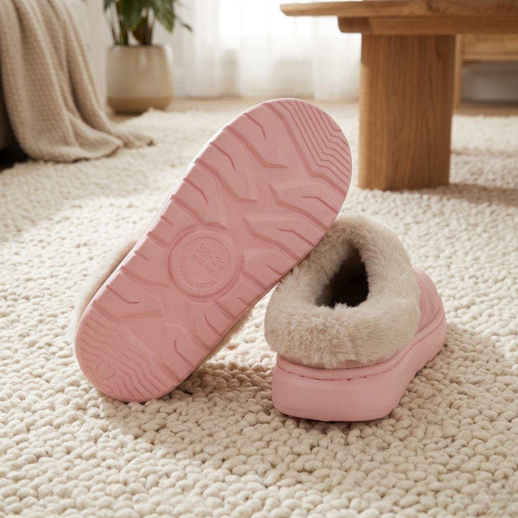 Chaussons Mules Fourrées