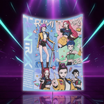 Girl Dinner JINU Saja Boys Vampire Kpop Demon Hunters Blanket Soft Novelty Plush Throw Blanket For Children Bedspread Bed Cover (Copie)