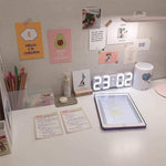 Horloge LED 3D