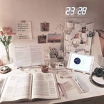 Horloge LED 3D