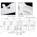 Horloge LED 3D