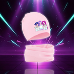 K-pop Demon Hunters Kids Kawaii Hat Scarf Sets Anime Cartoon Winter Warm Windbreak Cute Cap Collar Suit Children Birthday Gifts