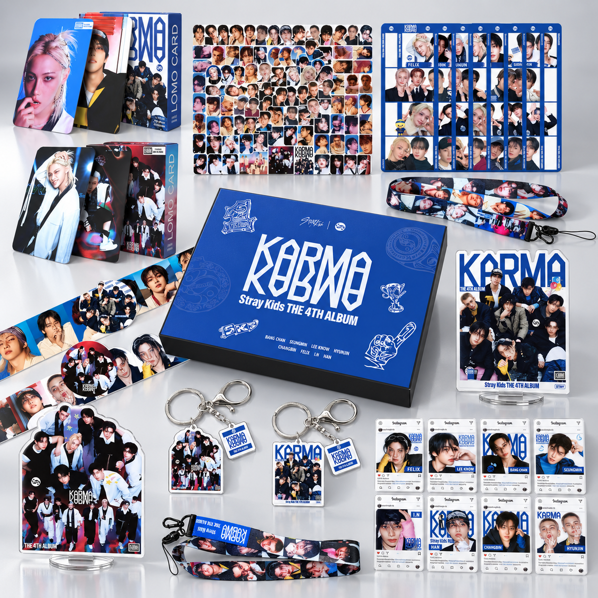 Box Stray Kids KARMA avec Goodies K-pop
