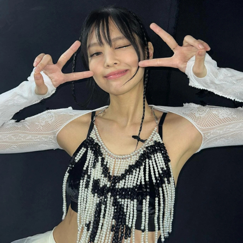 Manchons de Bras en Dentelle KPOP Jennie - Groupe BlackPink