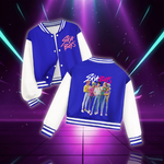 KPop Demon Hunters Saja Boys Children Hoodies Baseball Uniform Jacket And Pants Sets for Boys Girls Fashion Cartoon Sweatshirts