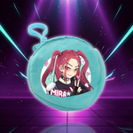 KPop Demon Hunters Zipper Purse Convenient Simple Coin Wallet Anime Round Mini Storage Bag Cute Keychain Headphone Carrying Case