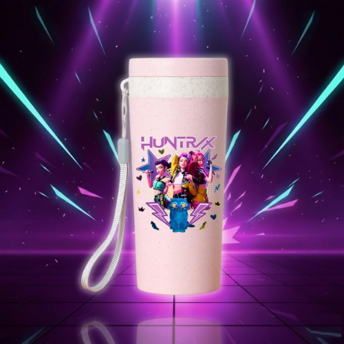 K Pop Demon Hunter Water Bottles Kawaii Cartoon Water Bottle Kids Girls Summer Outdoors Sports Water Bottles Child Birthday Gift