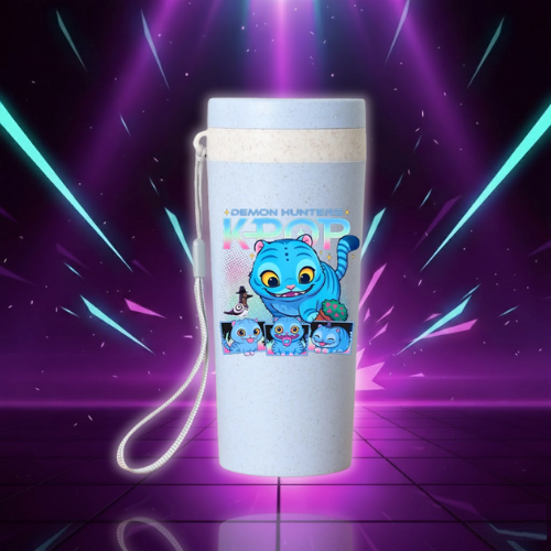 K Pop Demon Hunter Water Bottles Kawaii Cartoon Water Bottle Kids Girls Summer Outdoors Sports Water Bottles Child Birthday Gift (Copie)