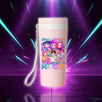 K Pop Demon Hunter Water Bottles Kawaii Cartoon Water Bottle Kids Girls Summer Outdoors Sports Water Bottles Child Birthday Gift (Copie)