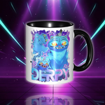 Kawaii Kpop Demon Hunters Derpy Cute Tiger Kpop Demon Hunters Derpy Cute Tiger Coffee Cup Office 2025 Movie 2025 Movie Mug