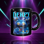 Kawaii Kpop Demon Hunters Derpy Cute Tiger Kpop Demon Hunters Derpy Cute Tiger Coffee Cup Office 2025 Movie 2025 Movie Mug