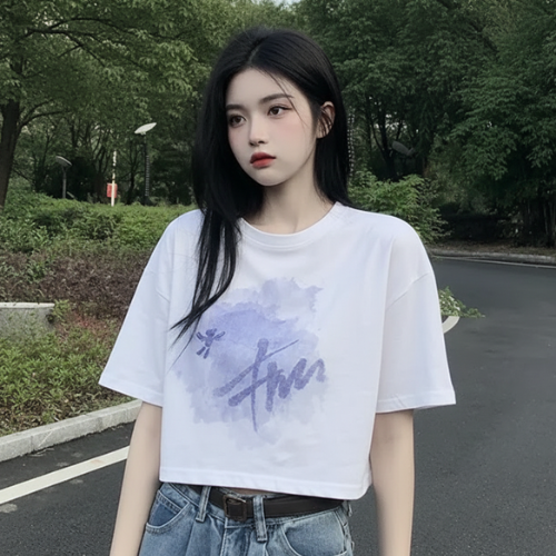 Crop T-shirt Femme