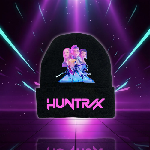 Kpop Demon Hunters Hats Women Men Knitted Beanie Cap Skull Embroidered Cap Bonnet Skullies Cold Caps Boys Gifts Y2k Winter Warm