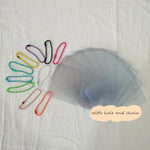 Lot de 10 de Porte Photocards en PVC