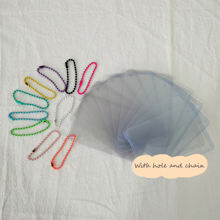 Lot de 10 de Porte Photocards en PVC