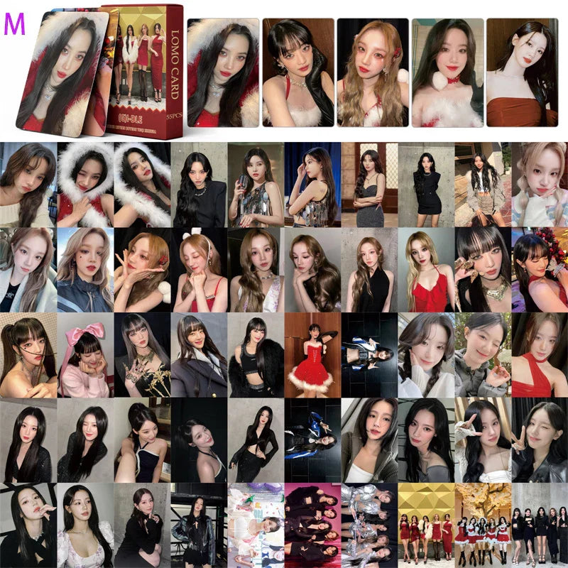 Lot de 55 Photocards K-pop - Groupe (G) I-DLE