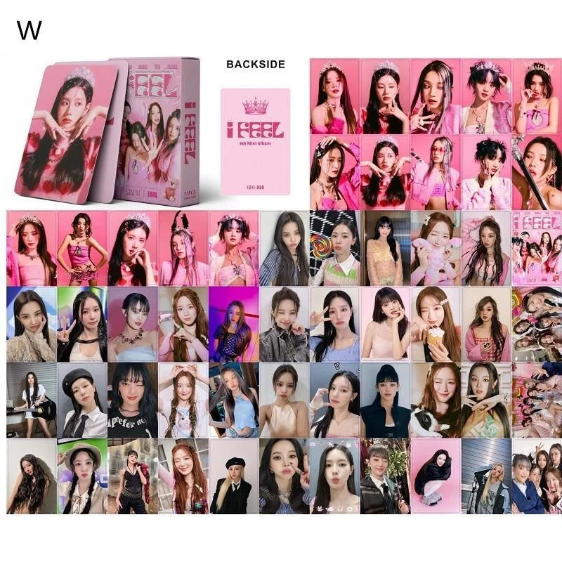 Lot de 55 Photocards K-pop - Groupe (G) I-DLE