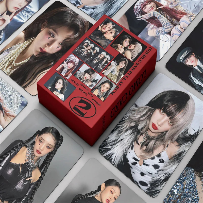 Lot de 55 Photocards K-pop - Groupe (G) I-DLE