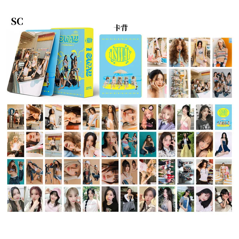 Lot de 55 Photocards K-pop - Groupe (G) I-DLE