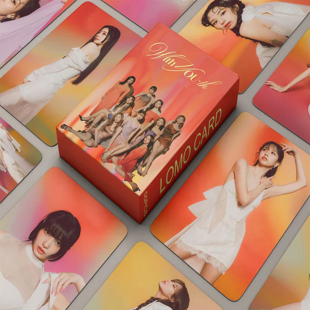 Lot de 55 Photocards Twice - Album The Feels