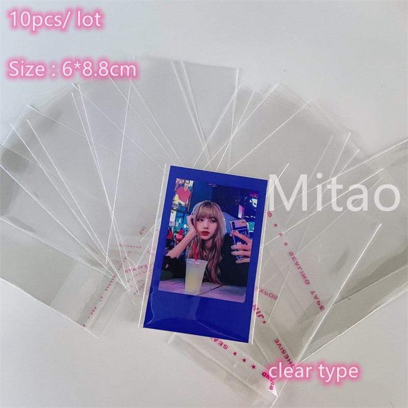 Lot de protege photocard plastique