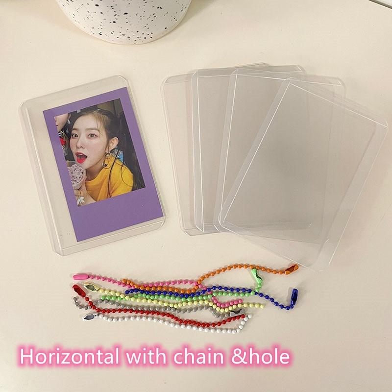 Lot de protege photocard plastique