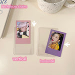 Lot de protege photocard plastique