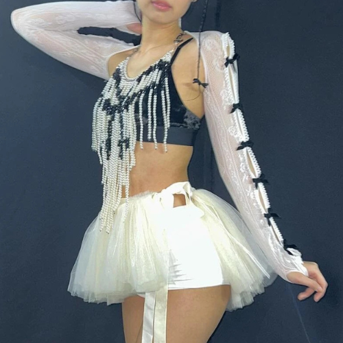 Manchons de Bras en Dentelle KPOP Jennie - Groupe BlackPink