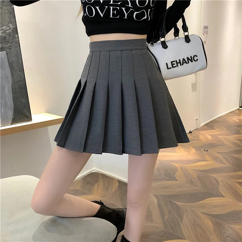 Mini Jupe Plissée Coréenne