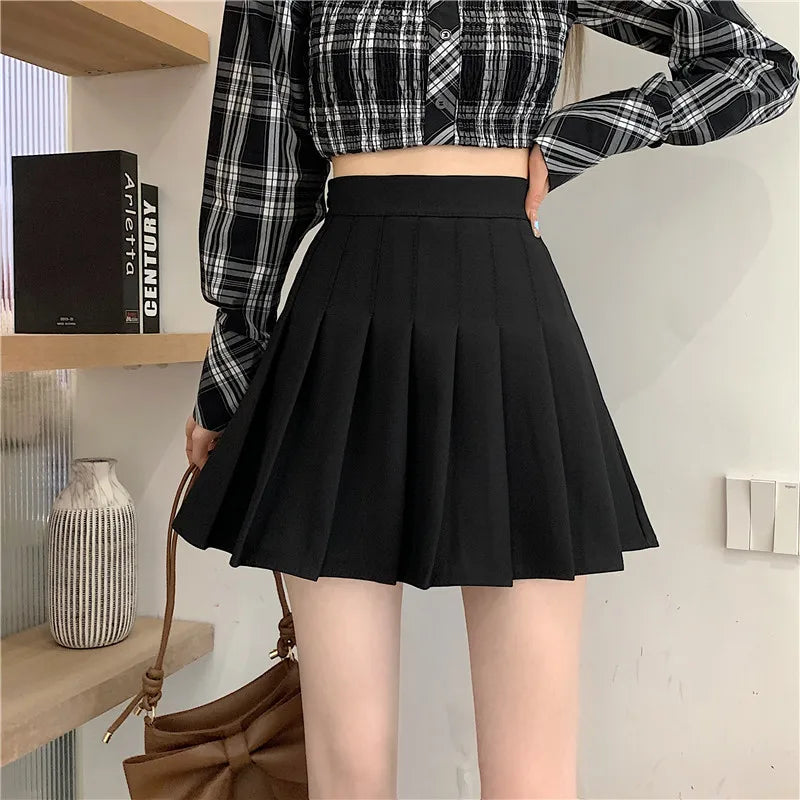 Mini Jupe Plissée Coréenne
