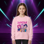 Movie Fans Gift Hoodie Girls Kids Huntrix Kpop Demon Hunters Children's Sweatshirt Cute Tiger Harajuku Hoody for Boys Girls (Copie)