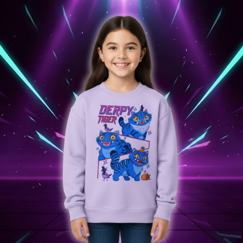 Movie Fans Gift Hoodie Girls Kids Huntrix Kpop Demon Hunters Children's Sweatshirt Cute Tiger Harajuku Hoody for Boys Girls (Copie)