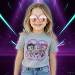 New in Children Kids T-shirt KPop Demon Hunters Funny Fans Tshirt KPop Demon Hunters Clothes Boys Girls Tee Top Unisex (Copie)