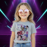 New in Children Kids T-shirt KPop Demon Hunters Funny Fans Tshirt KPop Demon Hunters Clothes Boys Girls Tee Top Unisex (Copie)